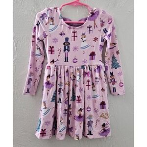 NEW w/Tags*Little Sleepies Flutter Twirl Dress Size 3T Christmas The Nutcracker
